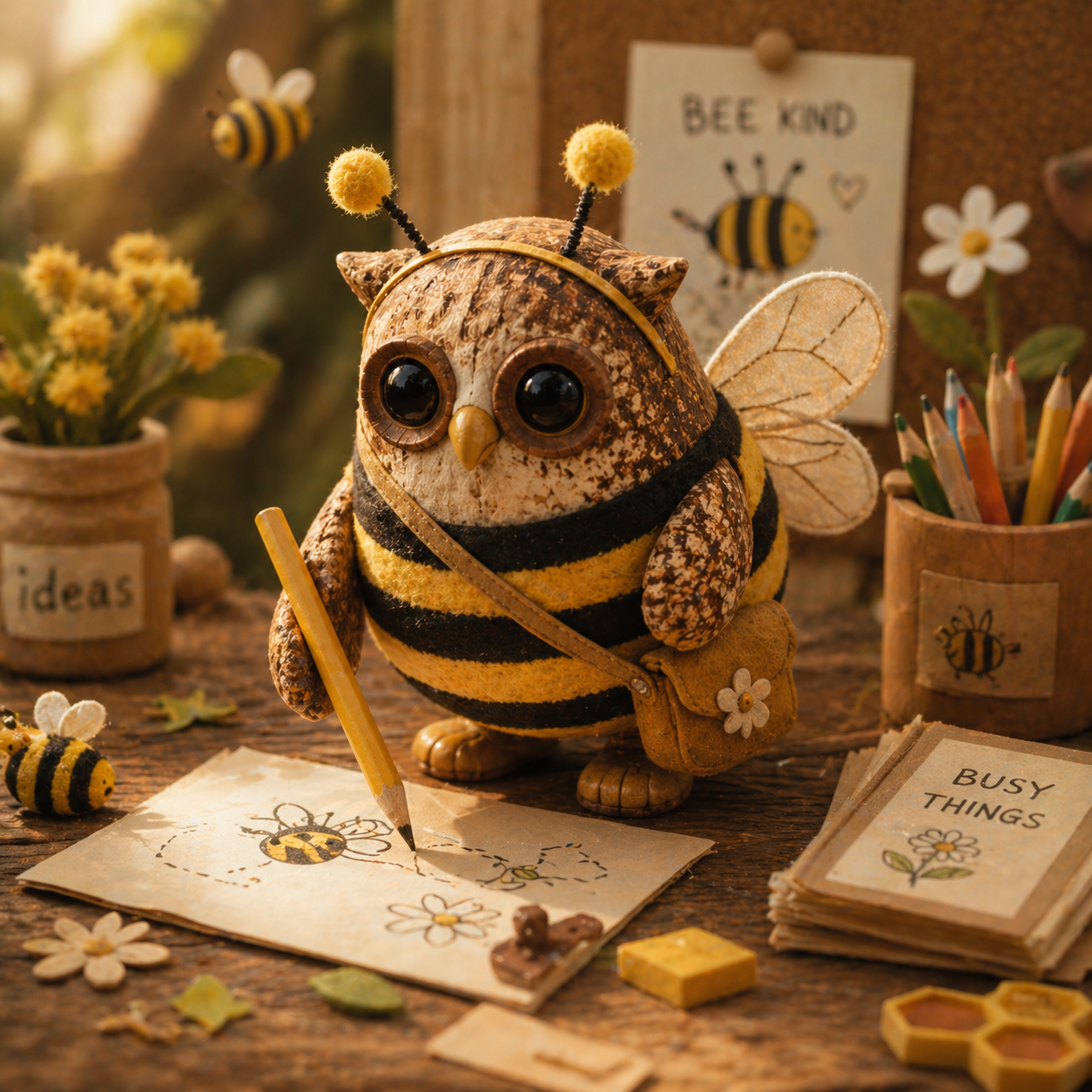 Busy Pages with Ollie